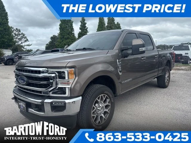 Used 2020 Gray Ford Lariat image 1