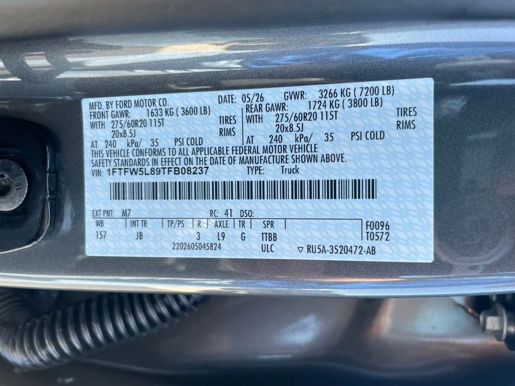 New 2026 Carbonized Gray Metallic Ford Lariat® image 45