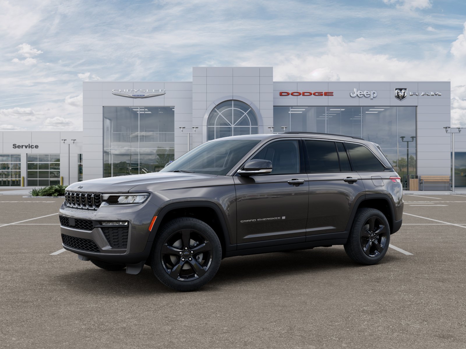 New 2026 Baltic Gray Metallic Clear-Coat Exterior Paint Jeep Limited image 43