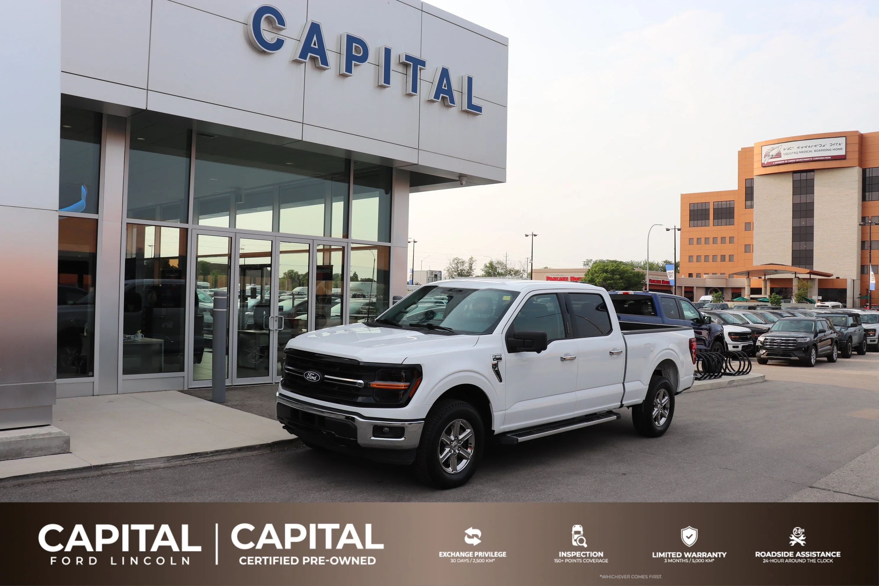 Certified Used 2024 OXFORD WHITE Ford XLT image 1
