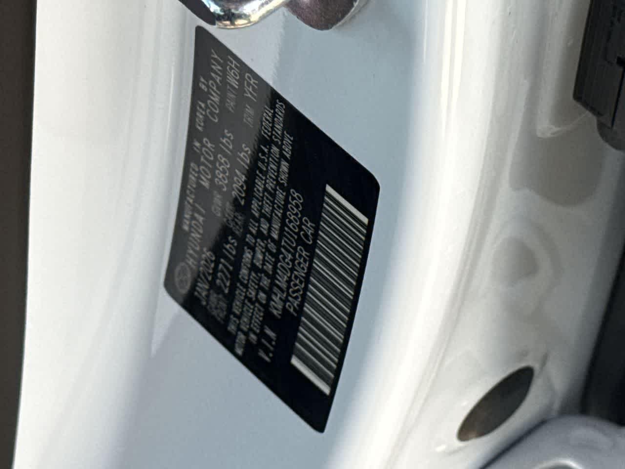 New 2026 Serenity White Hyundai SEL Sport image 58