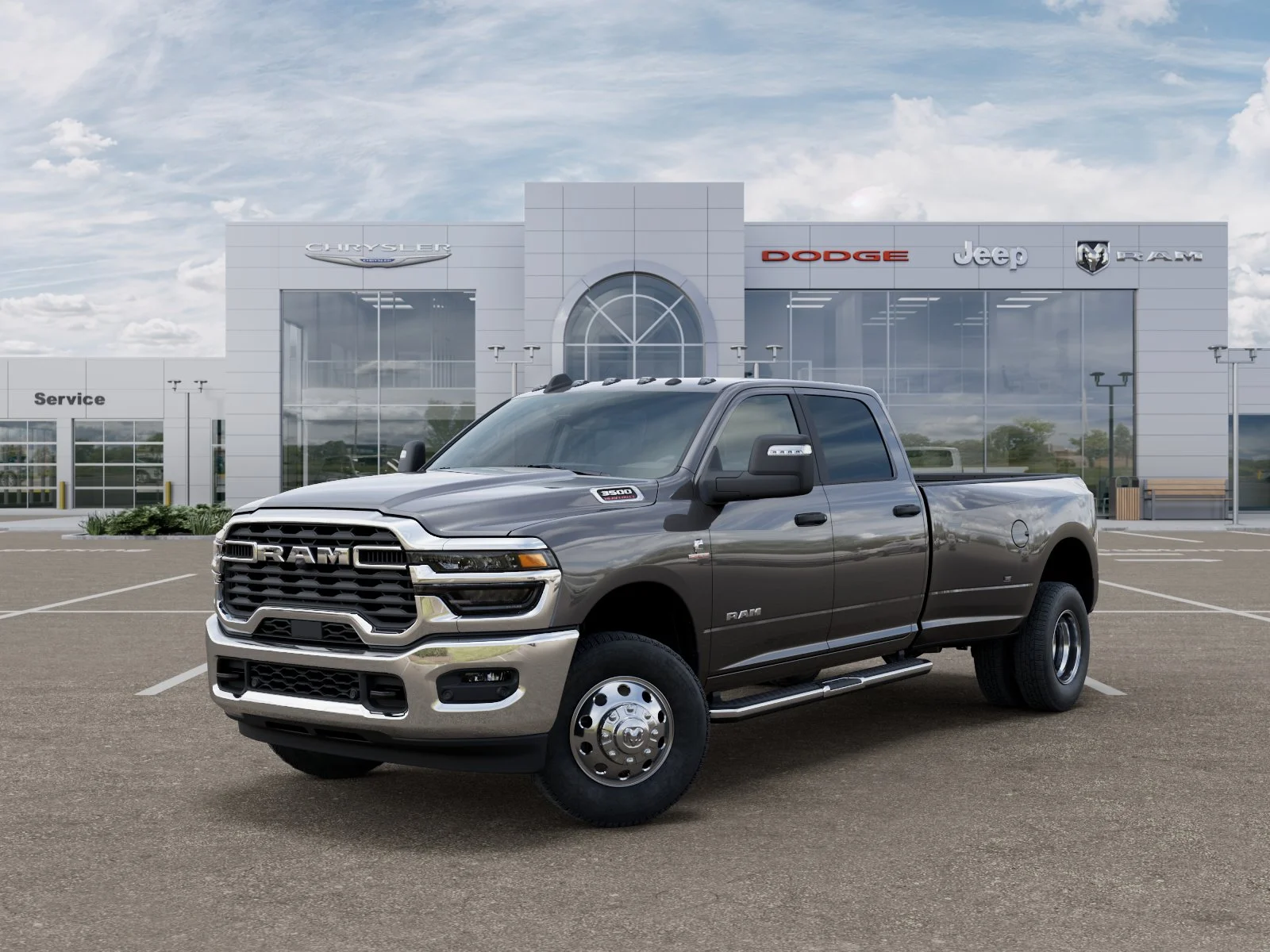 New 2026 Granite Crystal Metallic Clearcoat RAM Big Horn image 27
