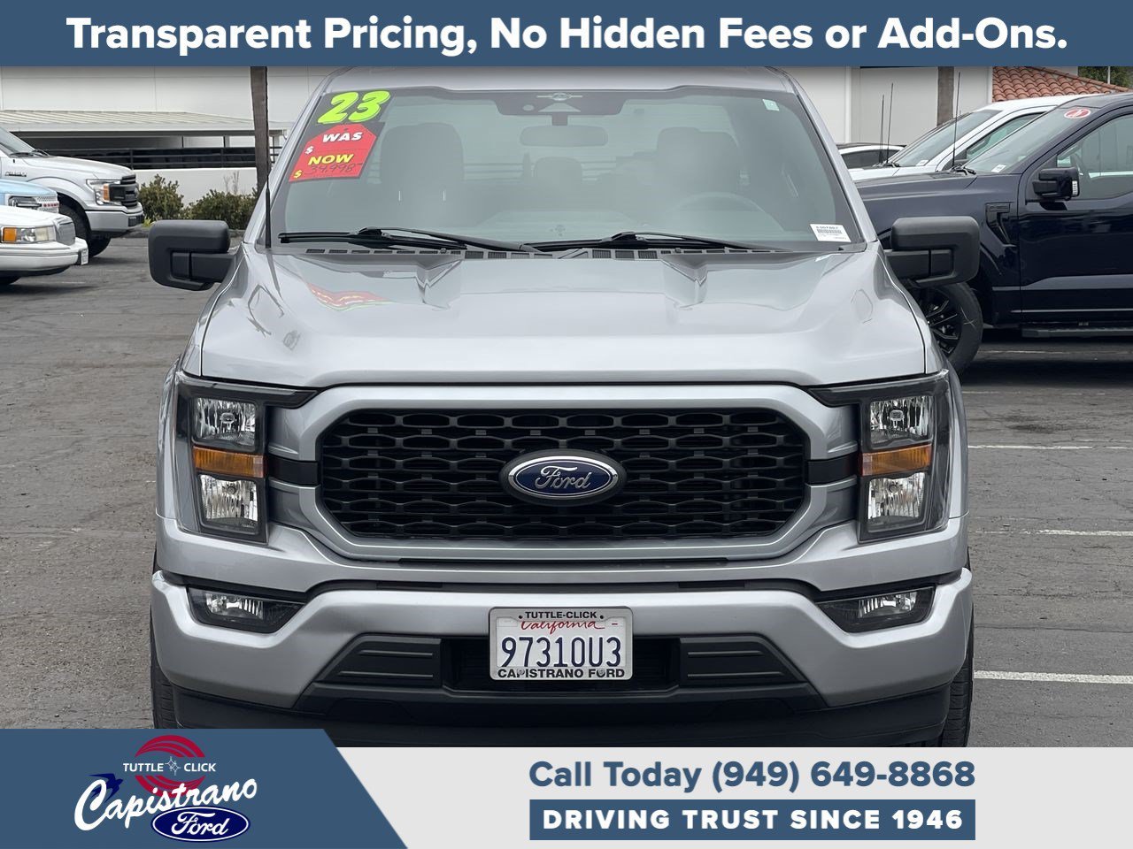 Used 2023 Iconic Silver Metallic Ford XL image 2