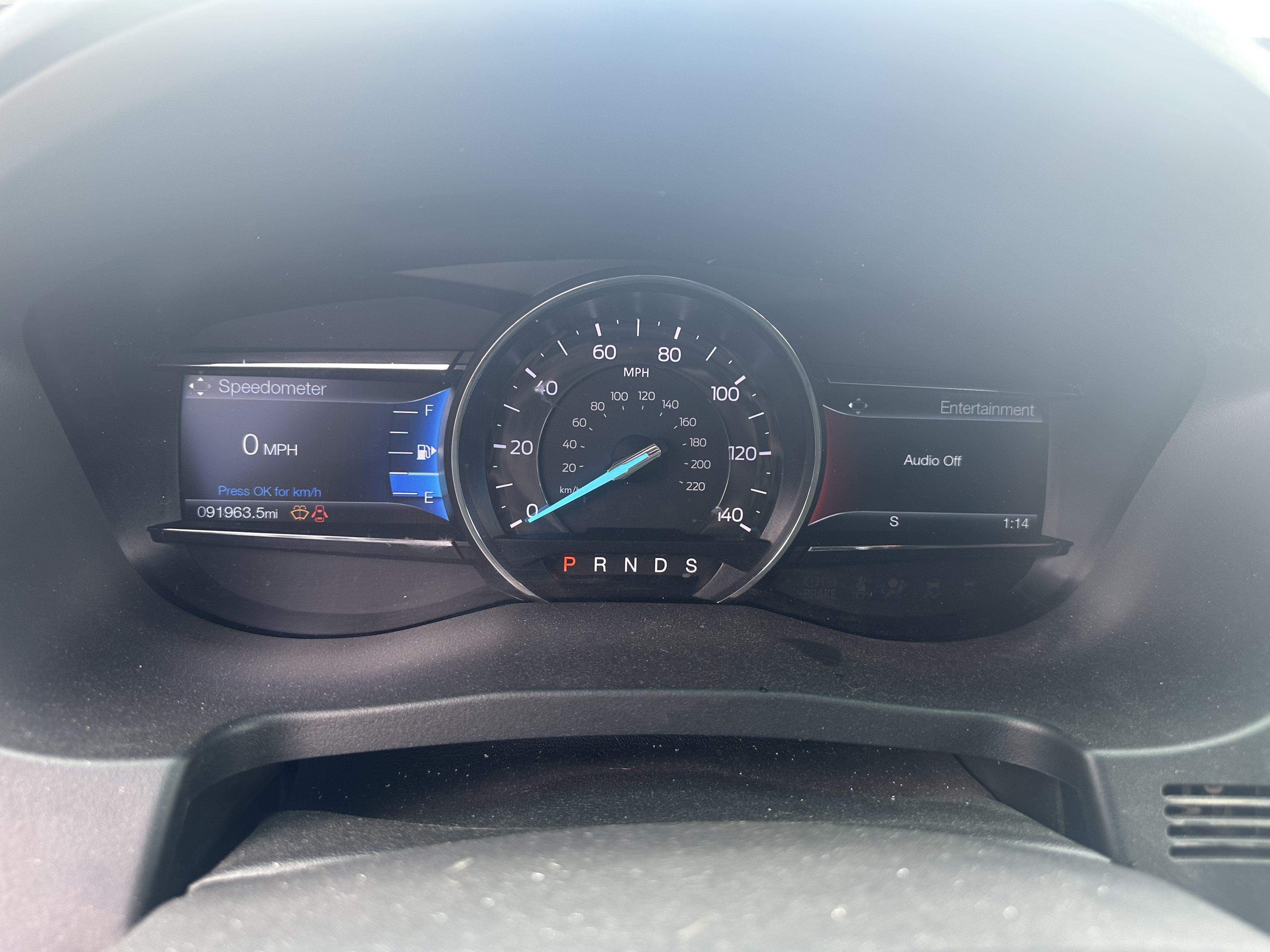 Used 2017 Smoked Quartz Metallic Tinted Clearcoat Ford Sport image 6