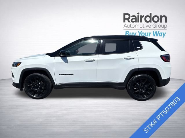 Used 2023 Bright White Clearcoat Jeep Altitude image 4