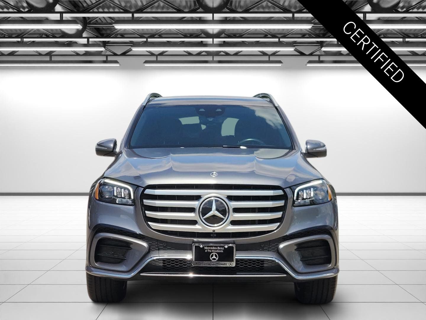 Certified Used 2025 Selenite Grey Metallic Mercedes-Benz GLS 450 image 4