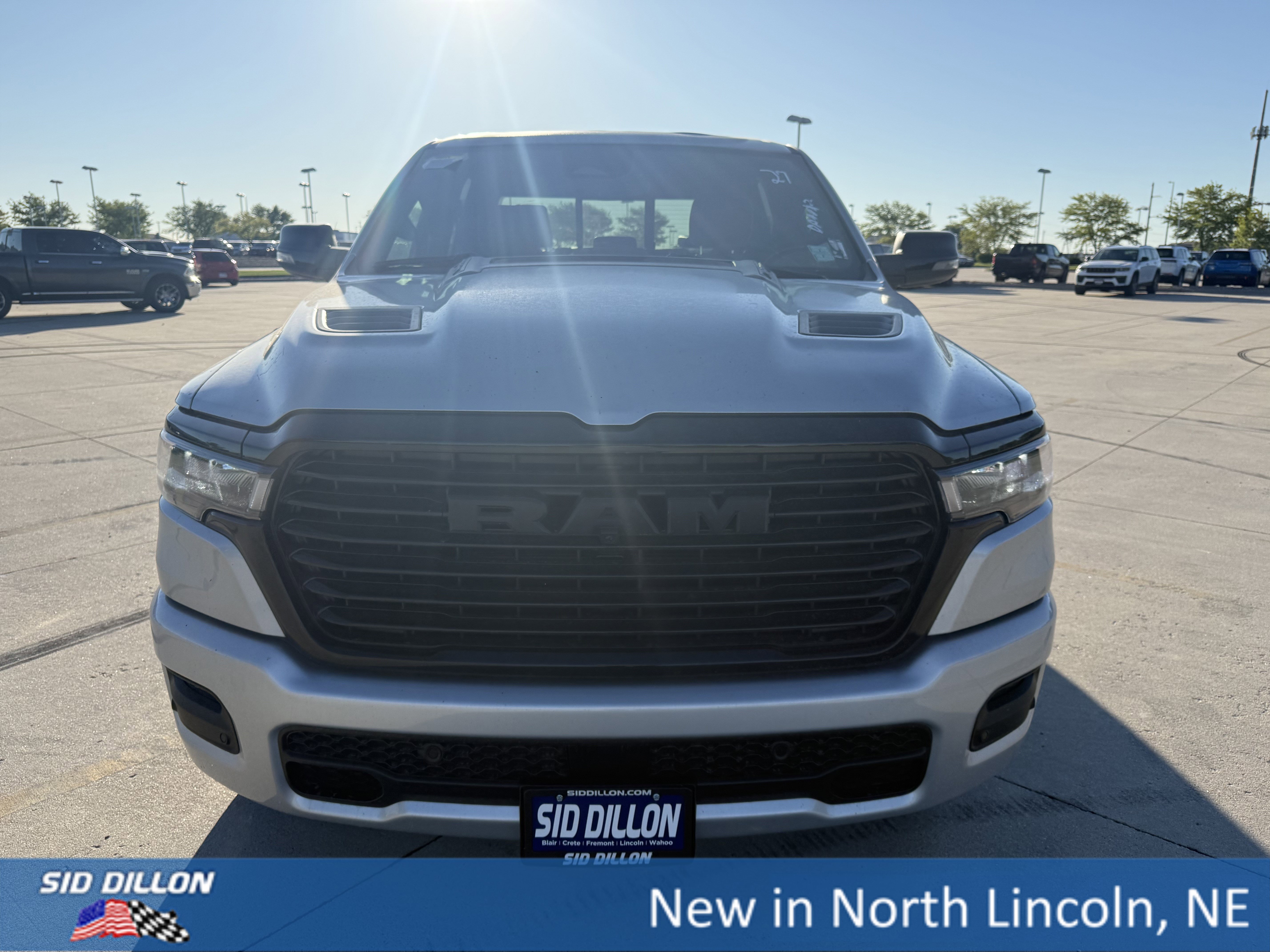 New 2026 Silver Zynith Exterior Paint RAM Laramie image 3