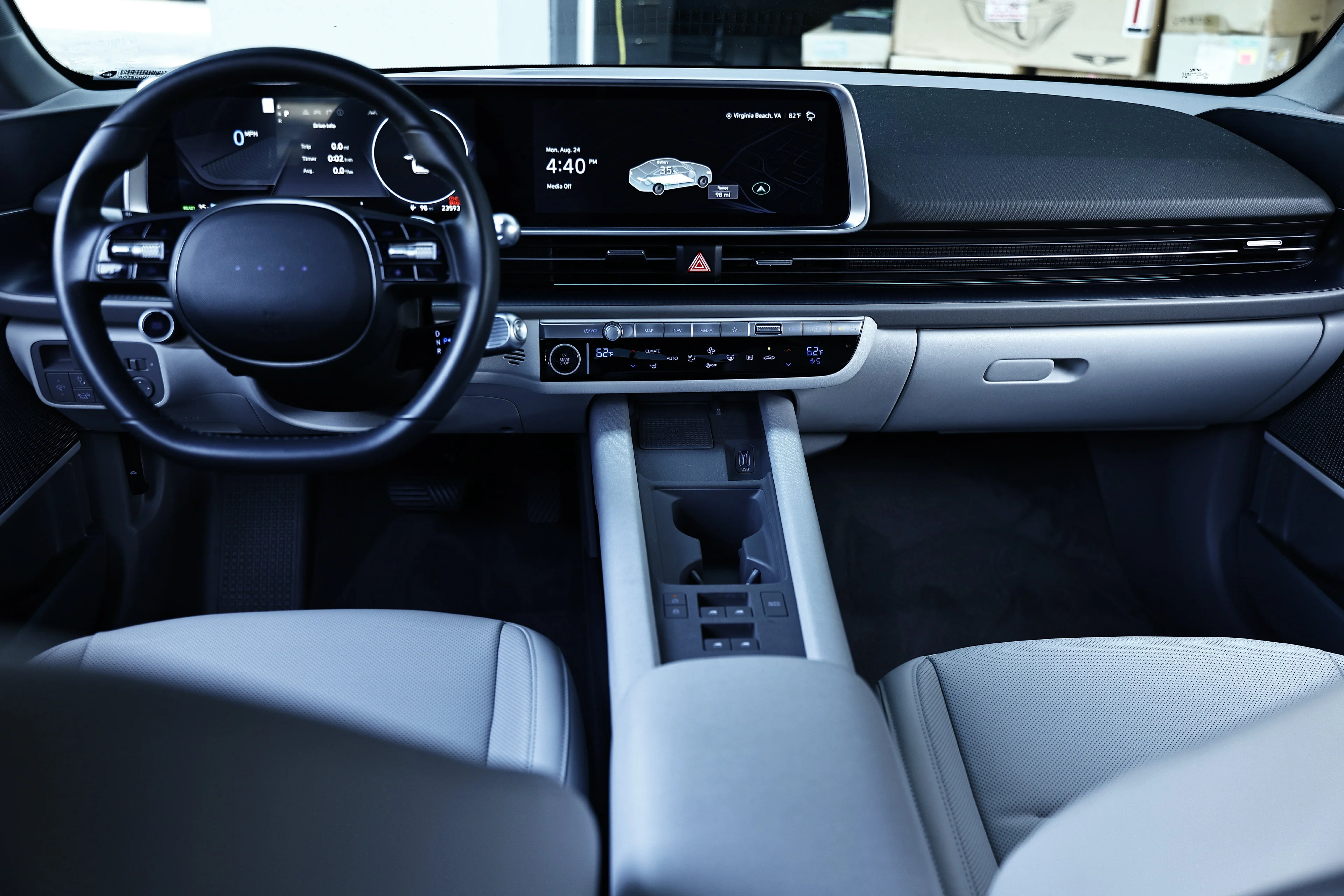Used 2023 Curated Silver Hyundai SEL image 24