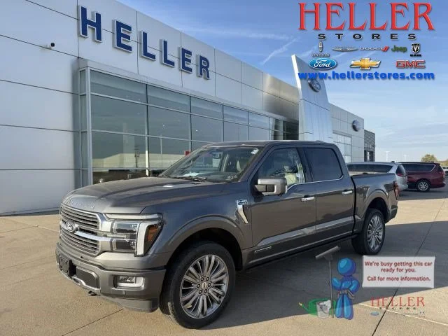 Used 2025 Carbonized Gray Metallic Ford Platinum image 1