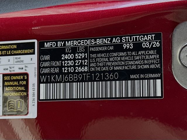 New 2026 MANUFAKTUR Patagonia Red Metallic Mercedes-Benz CLE 450 image 62