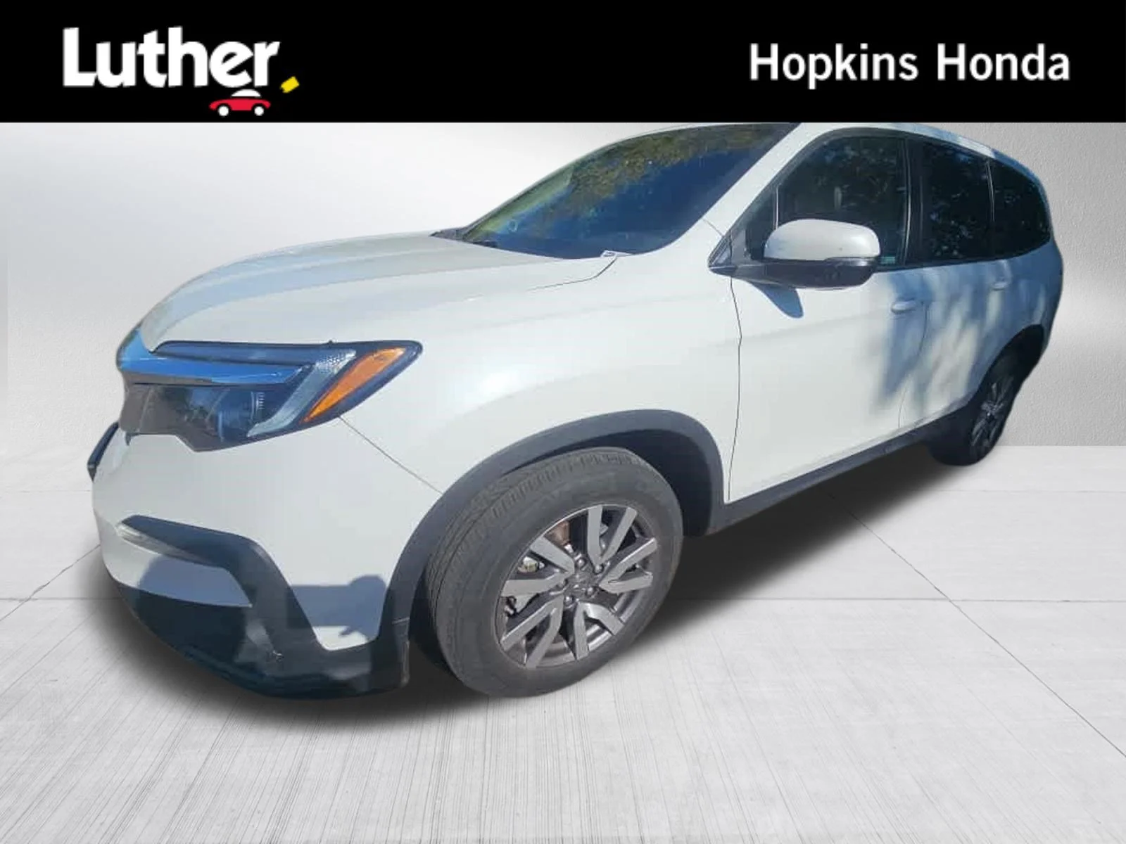 Certified Used 2021 Platinum White Pearl Honda EX-L image 1