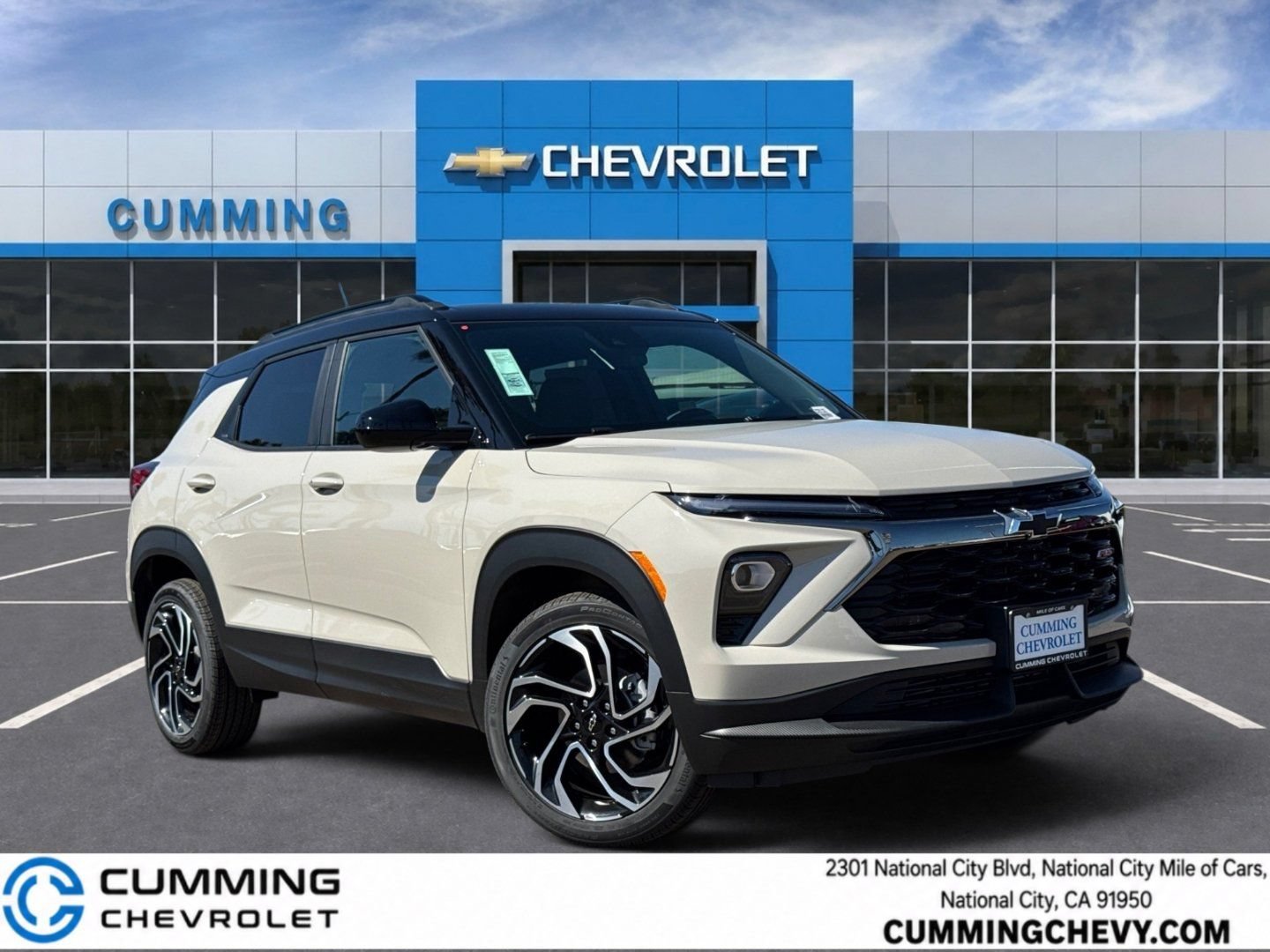 New 2026 White Sands Chevrolet RS image 1