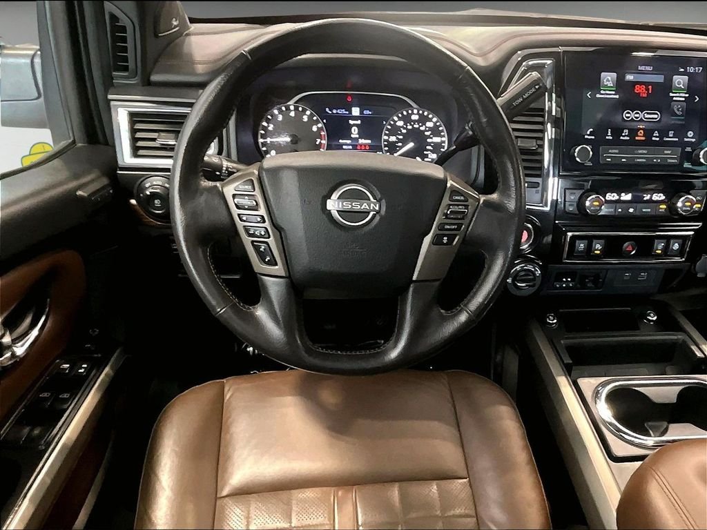 Used 2024 Cardinal Red Metallic Nissan Platinum Reserve image 18
