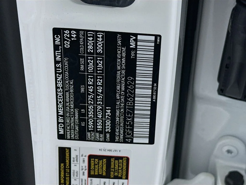 New 2026 Polar White Mercedes-Benz GLS 450 image 35