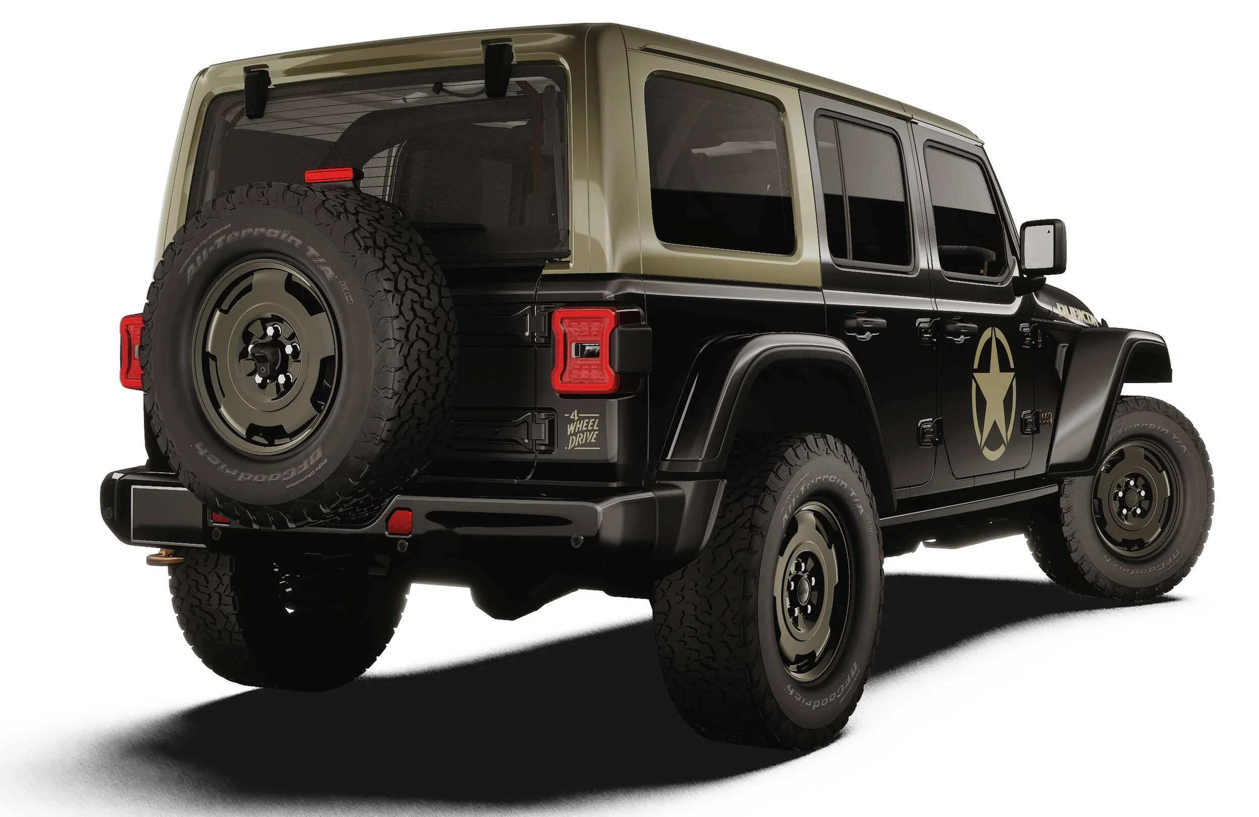 New 2027 Black Clear-Coat Paint Jeep Rubicon image 2