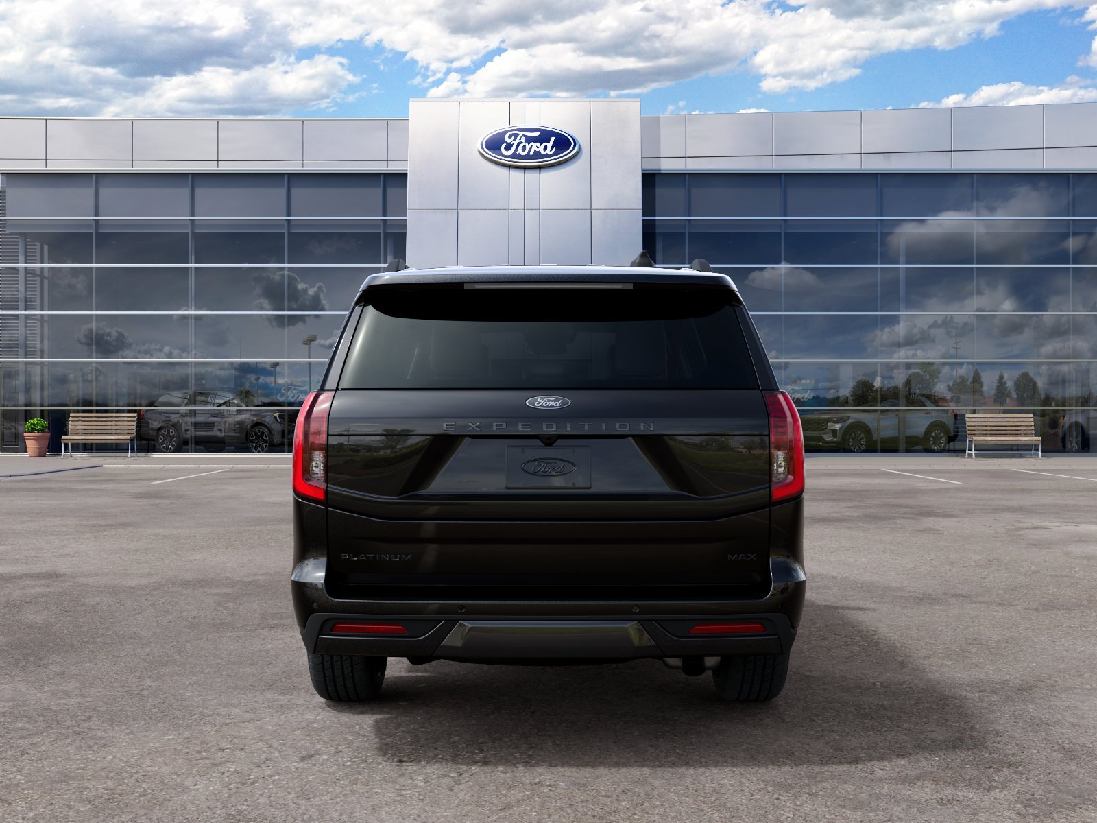 New 2027 Agate Black Metallic Ford Platinum image 8