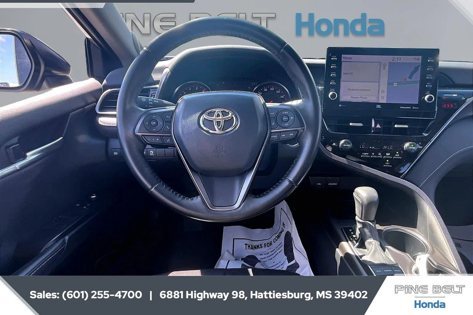 Used 2023 Celestial Silver Metallic/Midnight Black Metallic Toyota XSE image 5