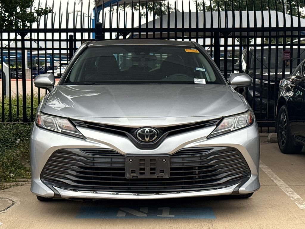Used 2019 Celestial Silver Metallic Toyota LE image 2