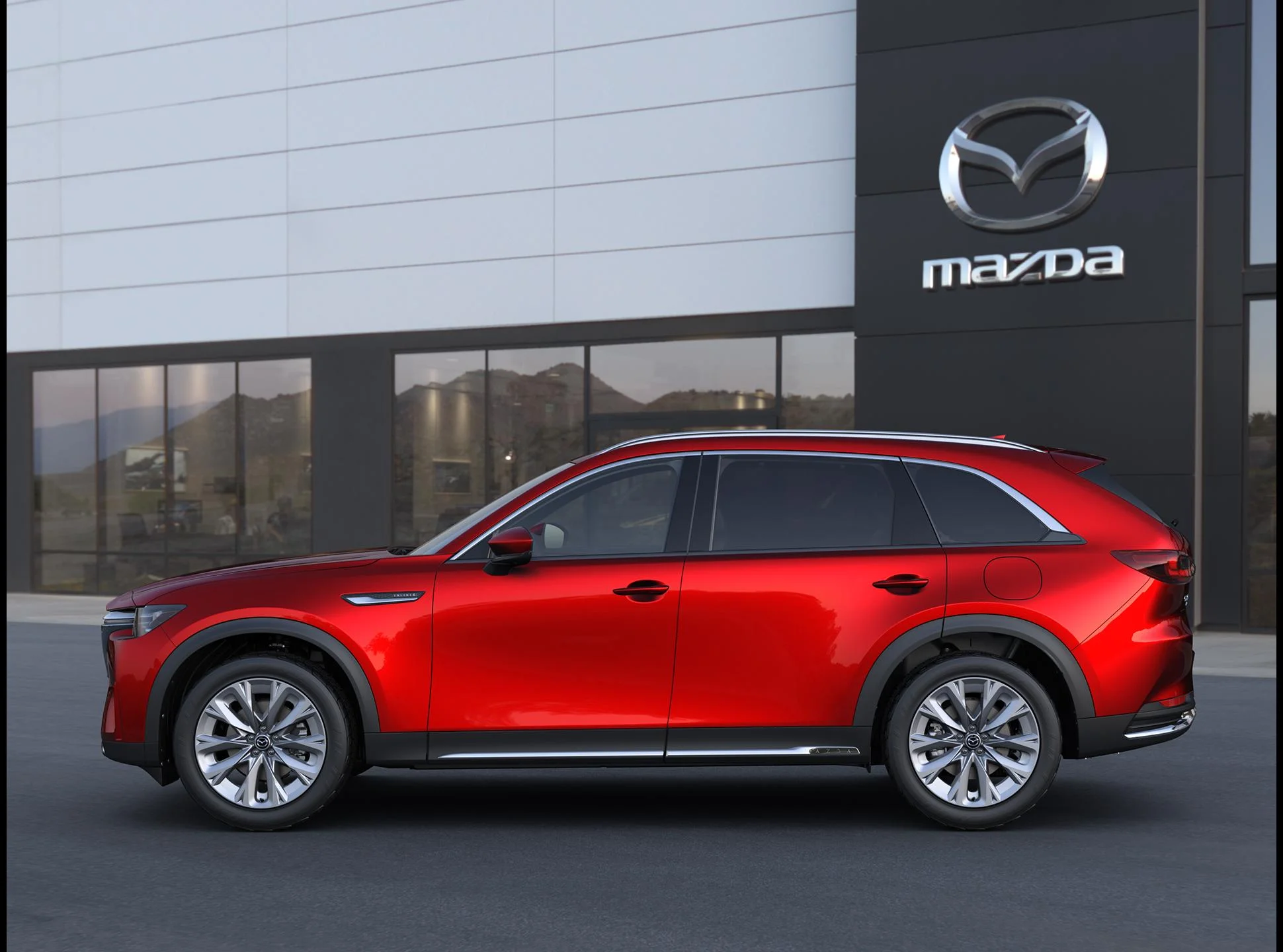 New 2026 Soul Red Crystal Metallic Mazda 3.3 Turbo Premium Plus AWD image 3