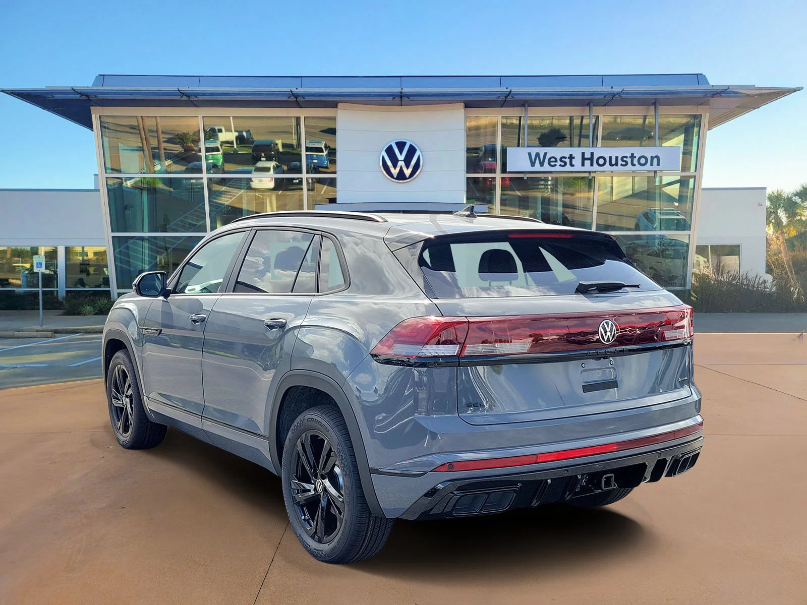 New 2026 Gray Volkswagen 2.0T SEL R-Line Black image 4
