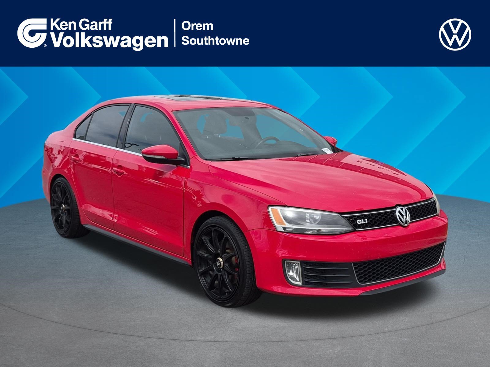 Used 2014 Tornado Red Volkswagen GLI Autobahn image 1