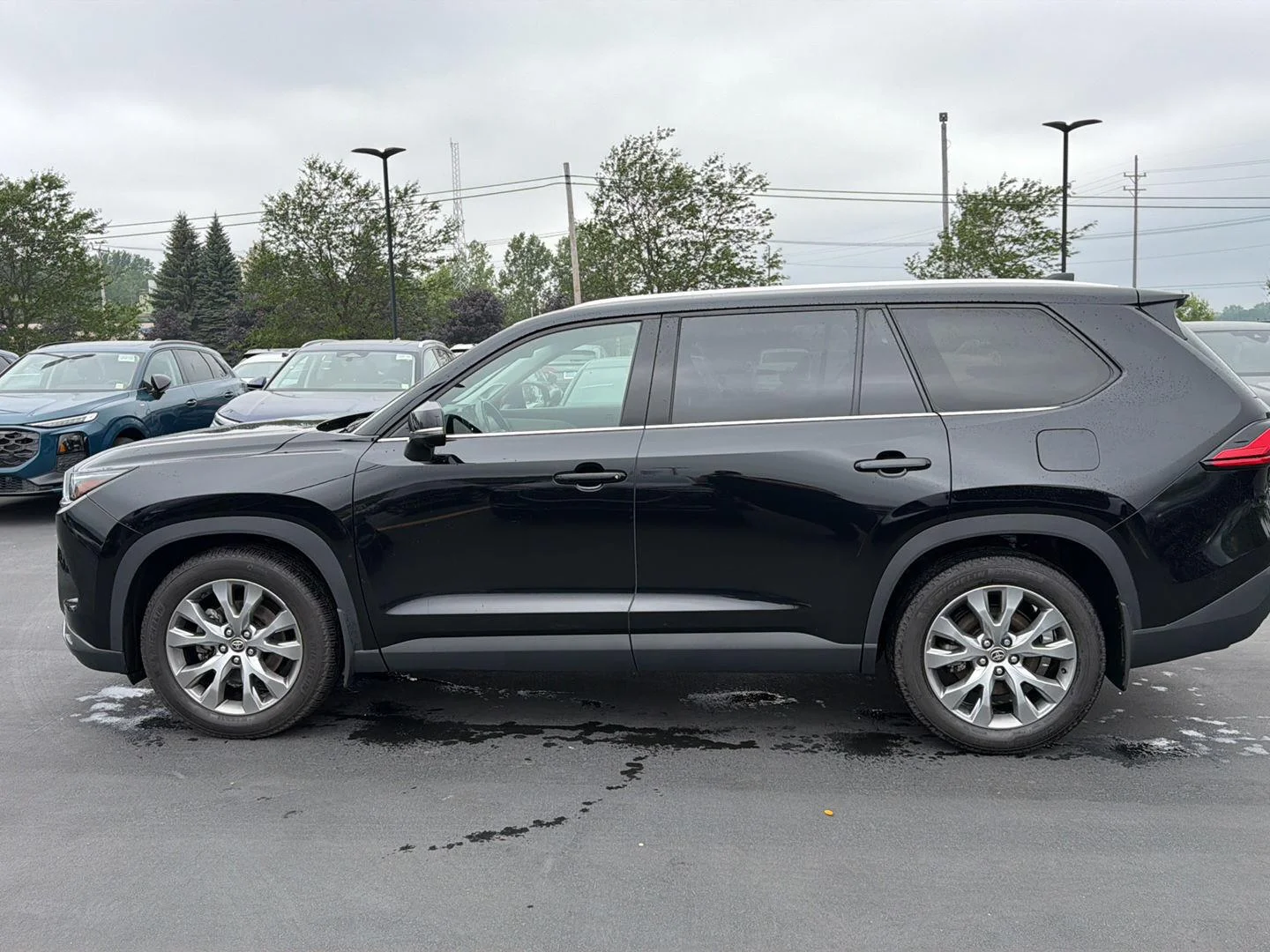 Used 2024 Midnight Black Metallic Toyota Limited image 2