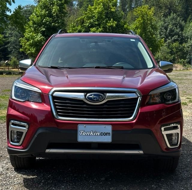 Used 2021 Crimson Red Pearl Subaru Touring image 3