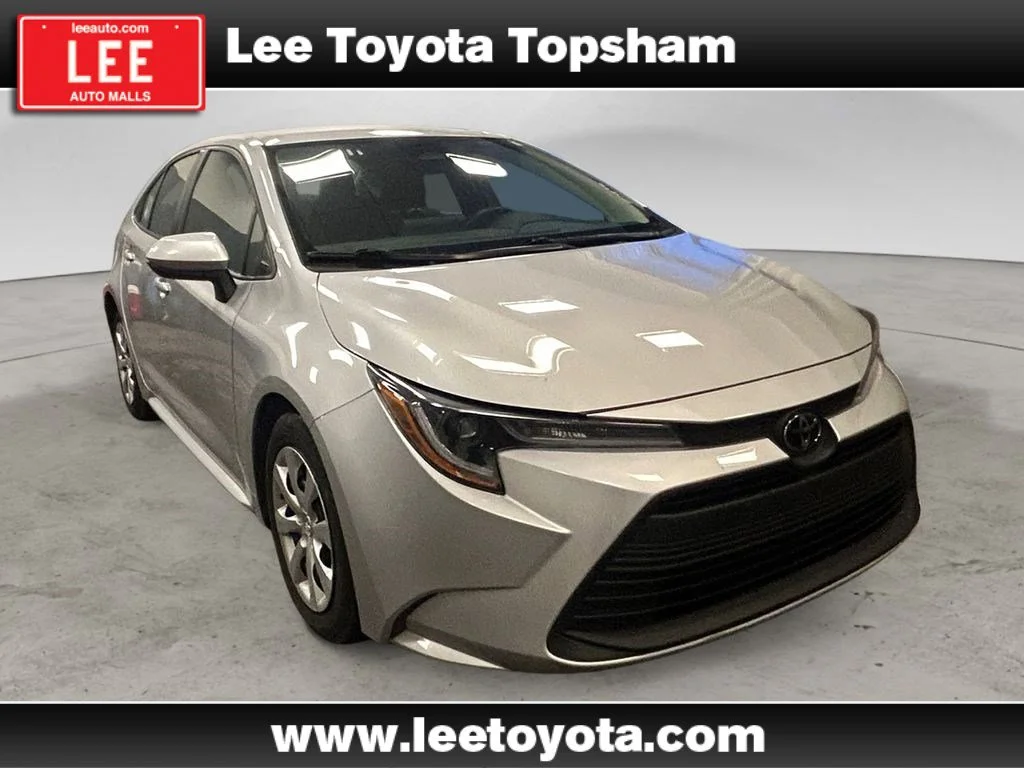 Used 2024 Classic Silver Metallic Toyota LE image 7