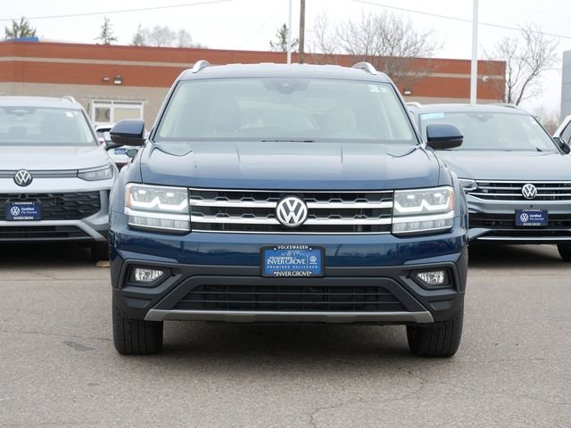 Used 2019 Volkswagen Atlas SE w/Tech with VIN 1V2UR2CA4KC611737 for sale in Inver Grove Heights, Minnesota