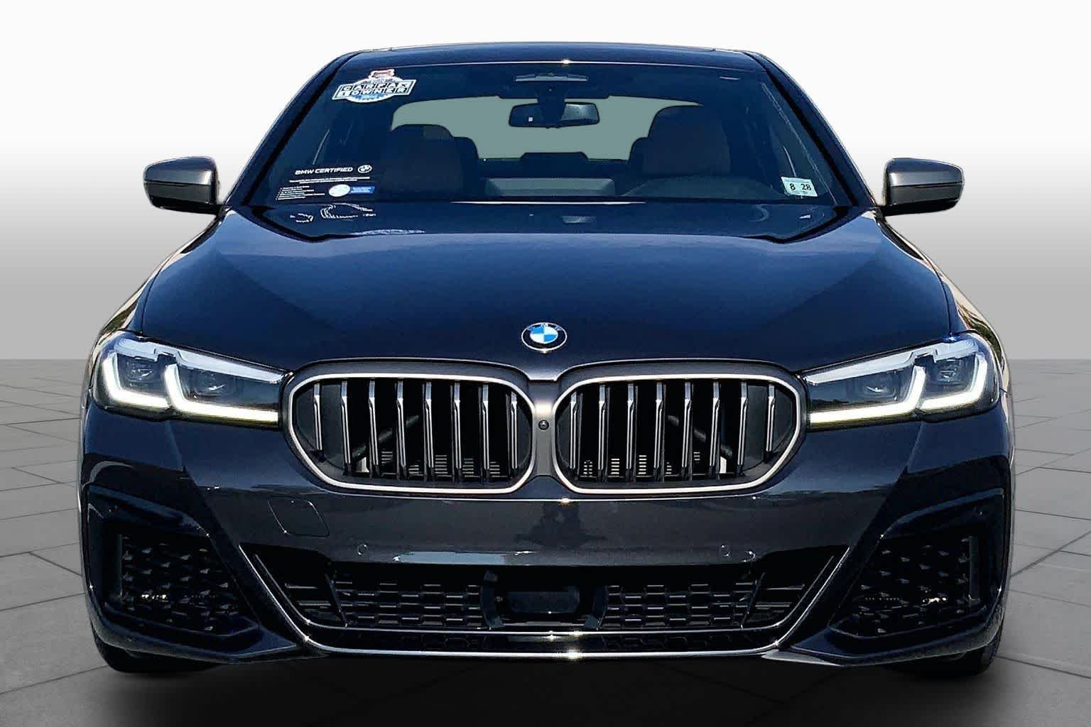 Certified Used 2023 Dark Graphite Metallic BMW M550i xDrive image 3