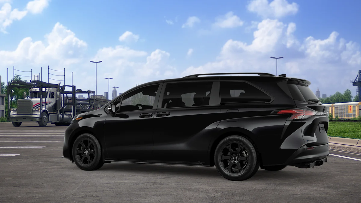 New 2026 Midnight Black Metallic Toyota Woodland Edition image 5
