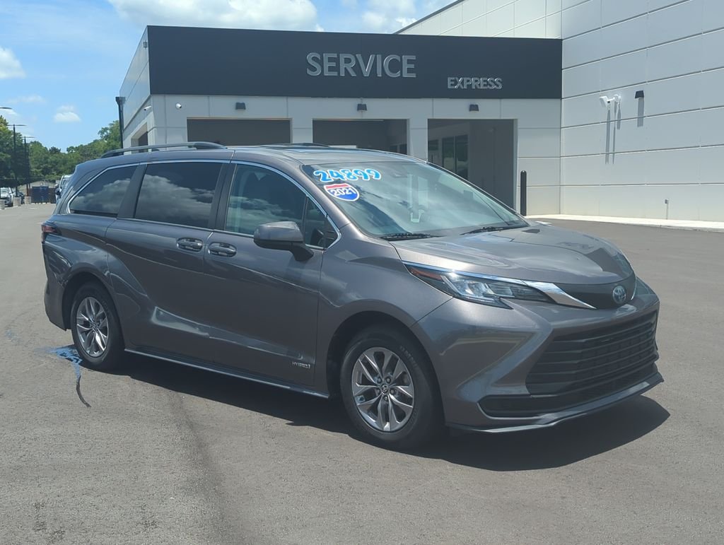 Used 2021 Gray Toyota LE image 9