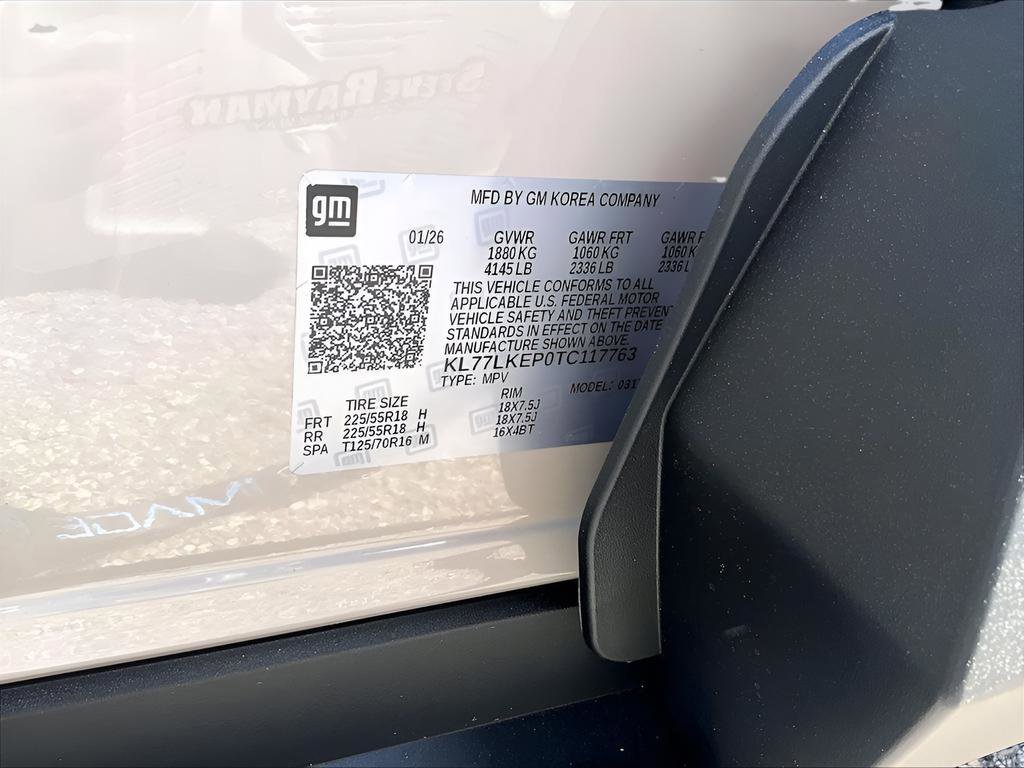 New 2026 Chevrolet Trax ACTIV 4D Sport Utility