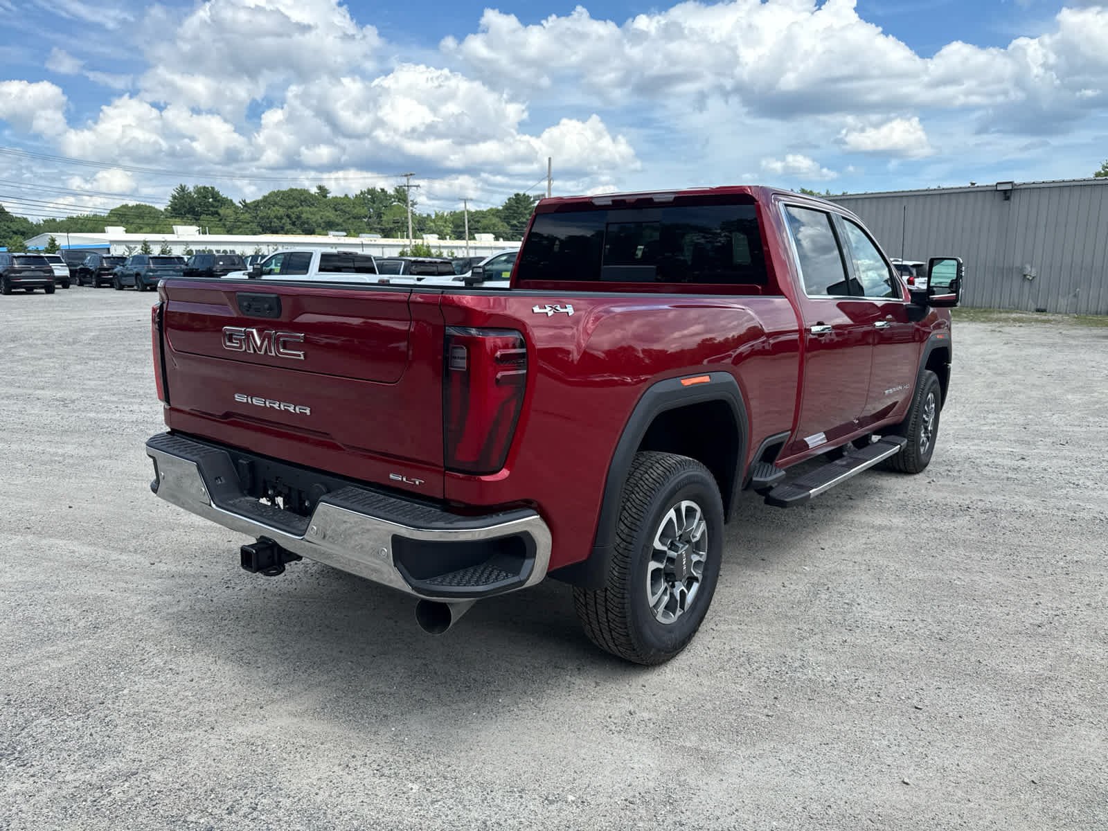 New 2026 Volcanic Red Tintcoat GMC SLT image 5