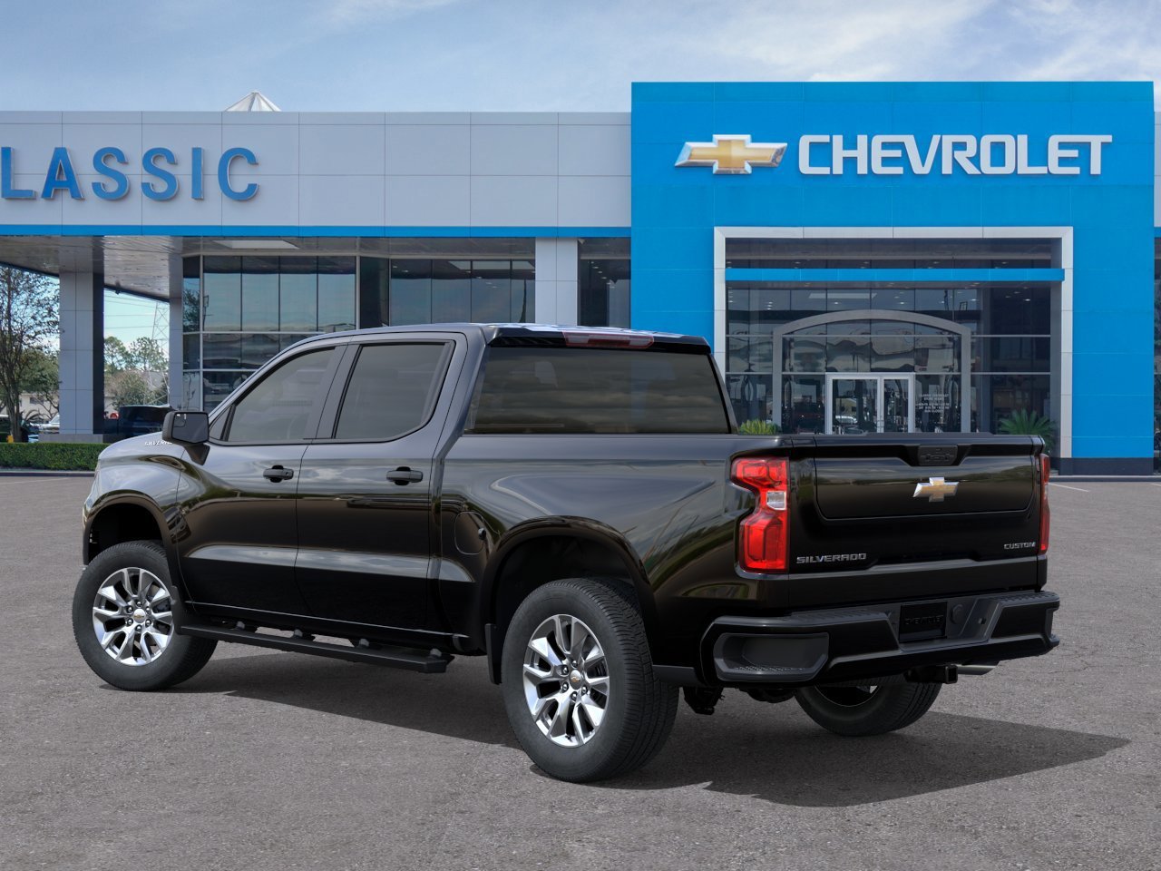 2026 Chevrolet Silverado 1500 Custom Black at Classic Elite Chevrolet Sugar Land