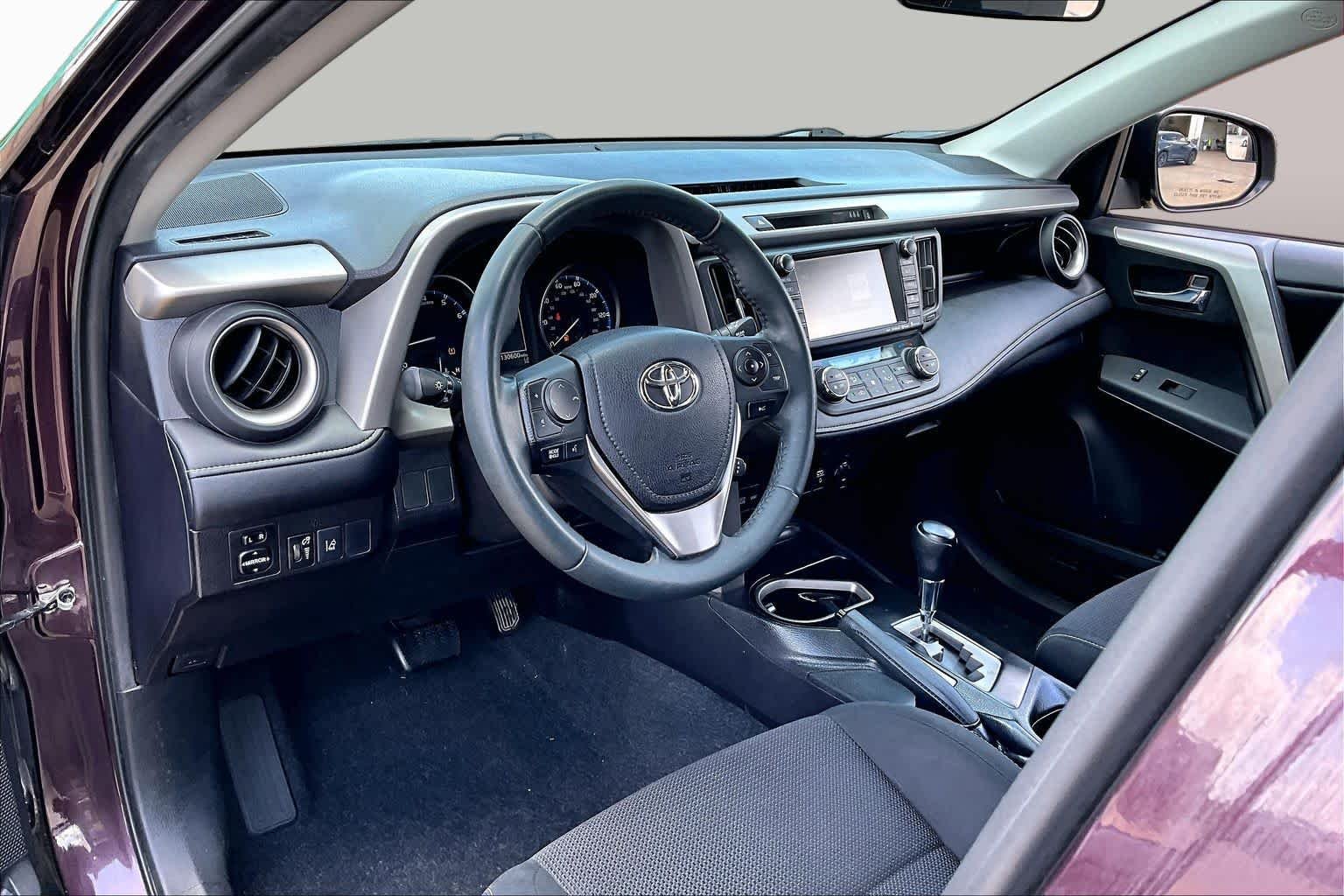 Used 2017 Black Currant Metallic Toyota XLE image 16