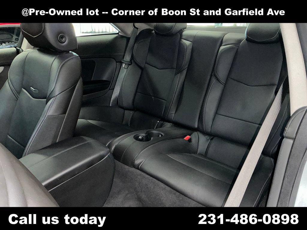 Used 2017 RADIANT SILVER METALLIC Cadillac Luxury AWD image 21