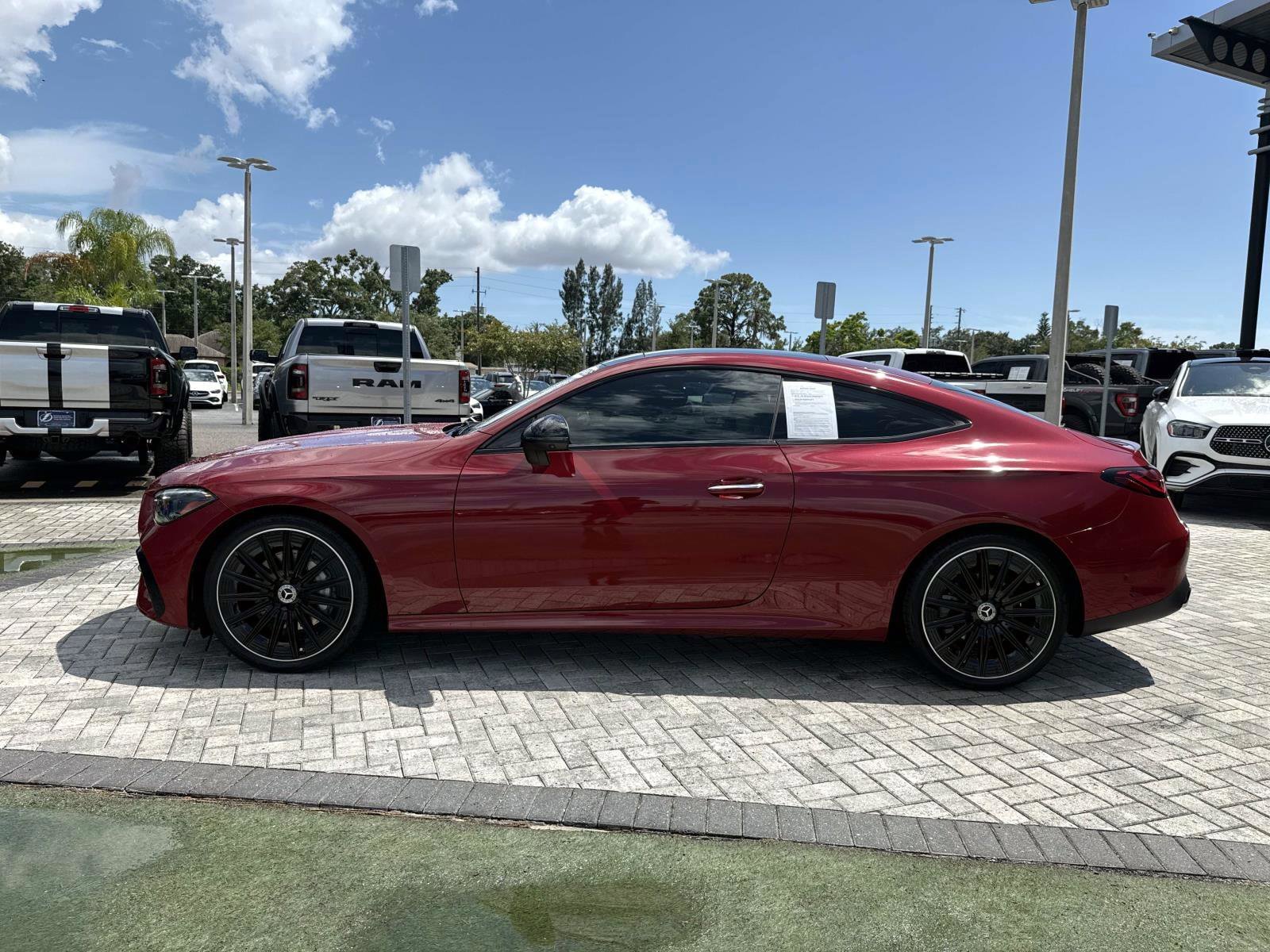 Certified Used 2026 Red Metallic Mercedes-Benz 300 image 3
