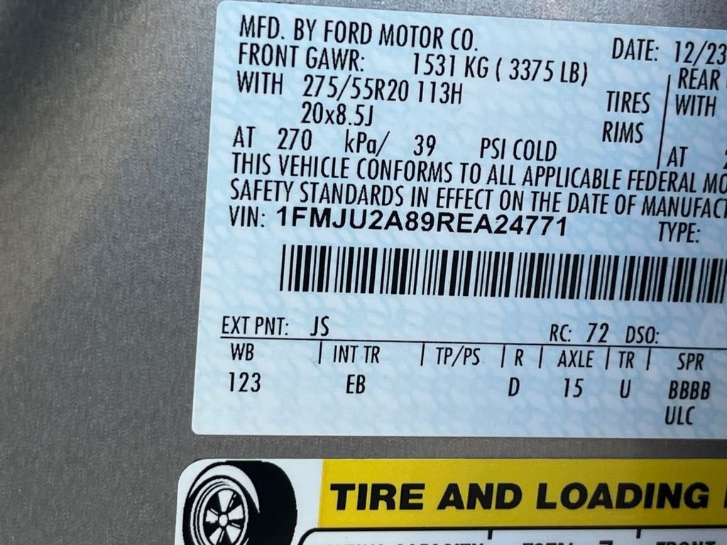 Used 2024 Silver Ford Limited image 20