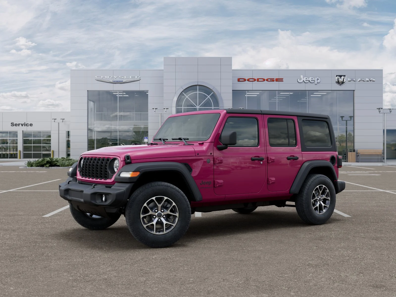 New 2026 Tuscadero Pearl-Coat Exterior Paint Jeep Sport S image 2