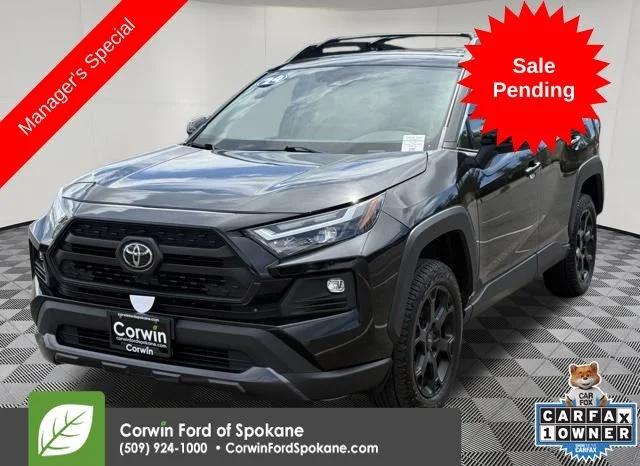 Used 2024 Midnight Black Metallic Toyota TRD Off Road image 1