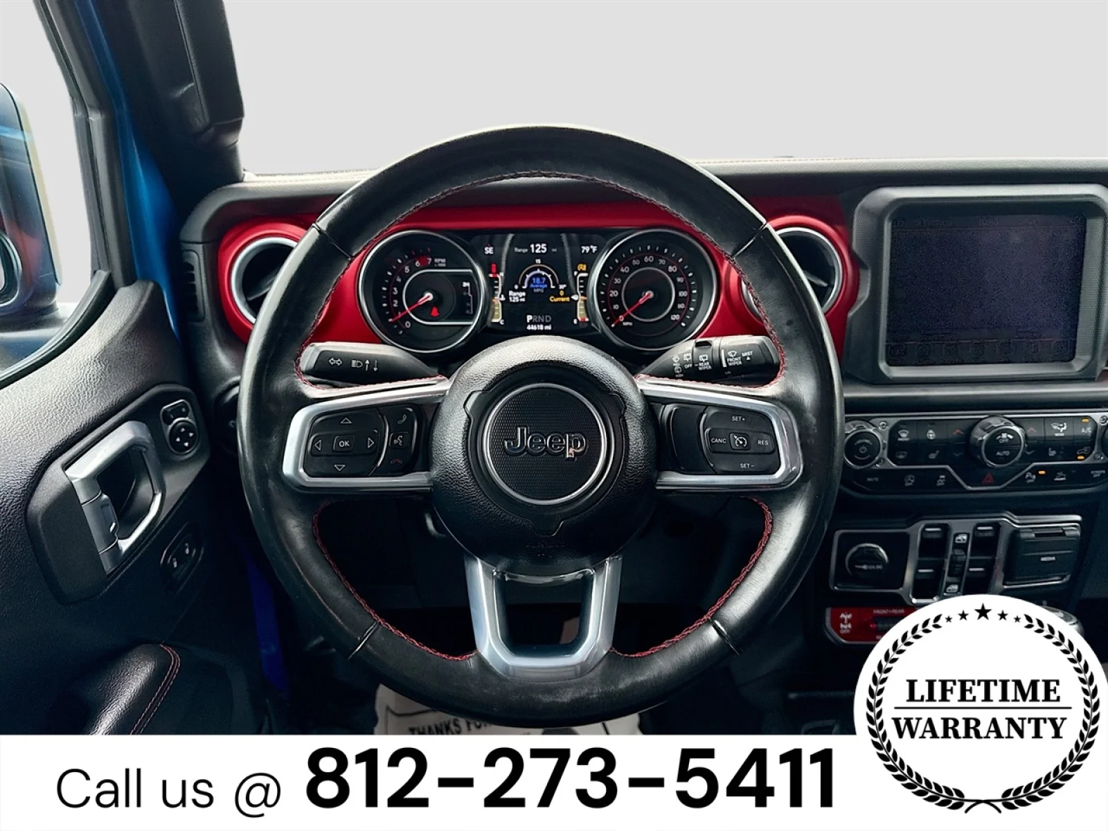 Used 2022 Blue Jeep Unlimited Rubicon image 23
