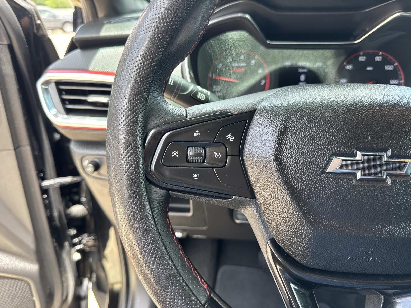 Used 2021 Mosaic Black Metallic Chevrolet RS image 22