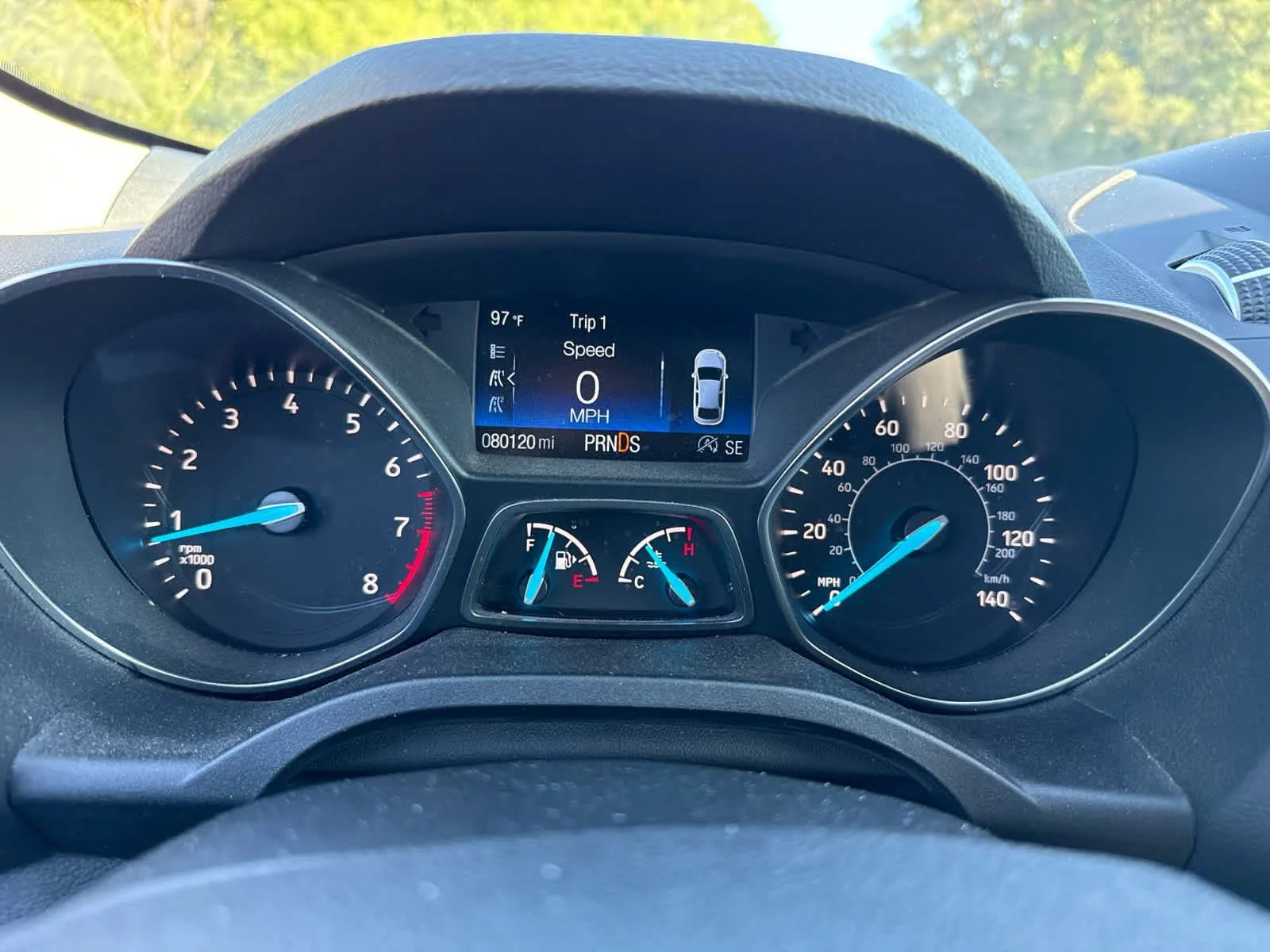 Used 2019 Ruby Red Metallic Tinted Clearcoat Ford SE image 15