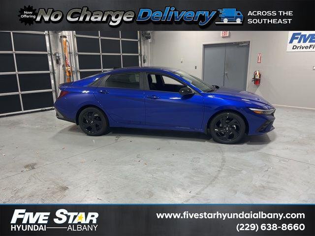 New 2026 Blue Hyundai SEL Sport image 1