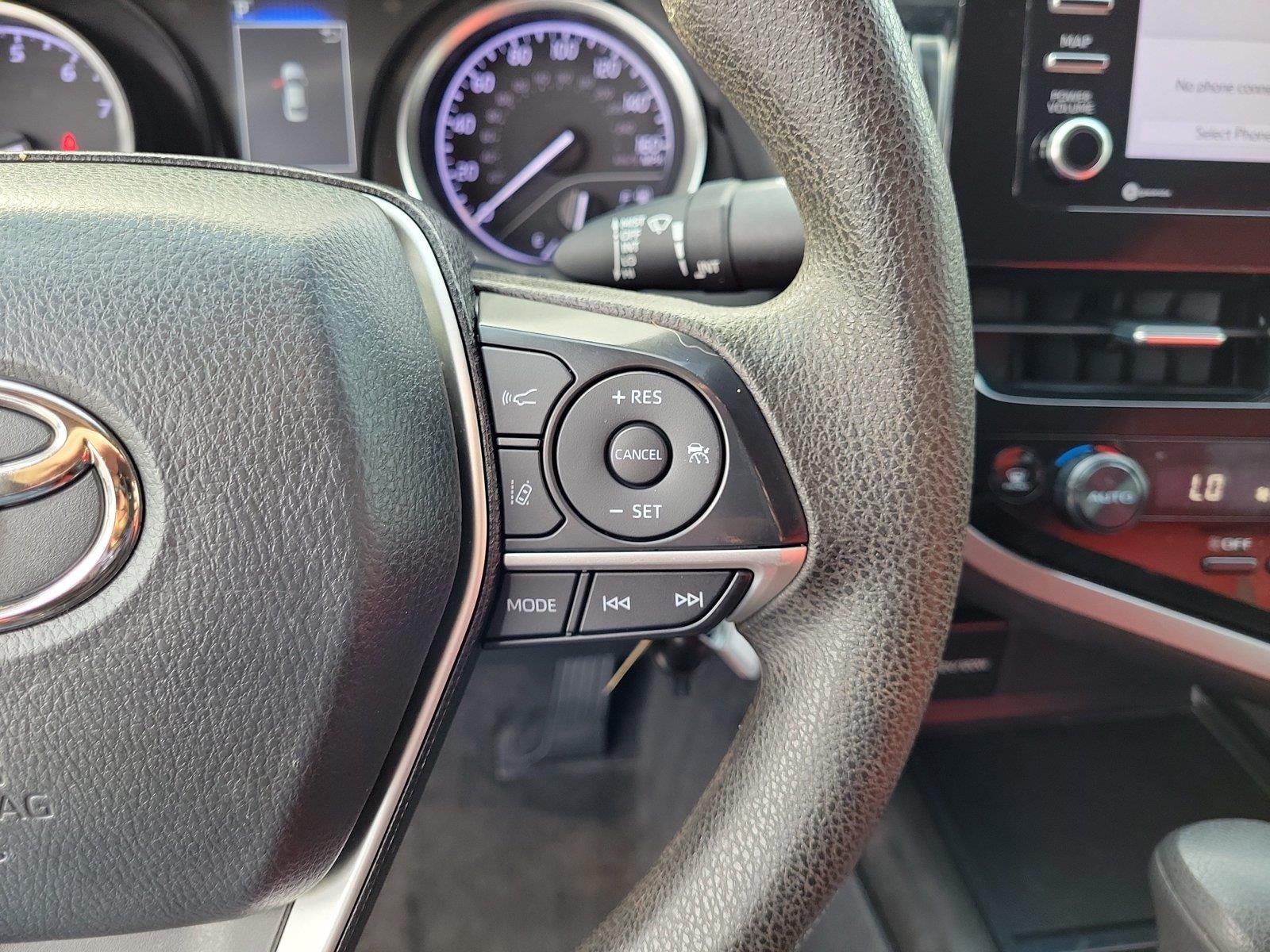 Used 2023 Midnight Black Metallic Toyota LE image 23