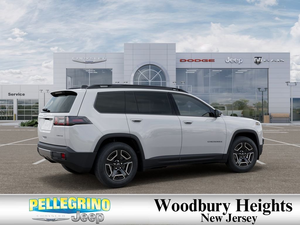 New 2026 Bright White Clear-Coat Exterior Paint Jeep Limited image 4