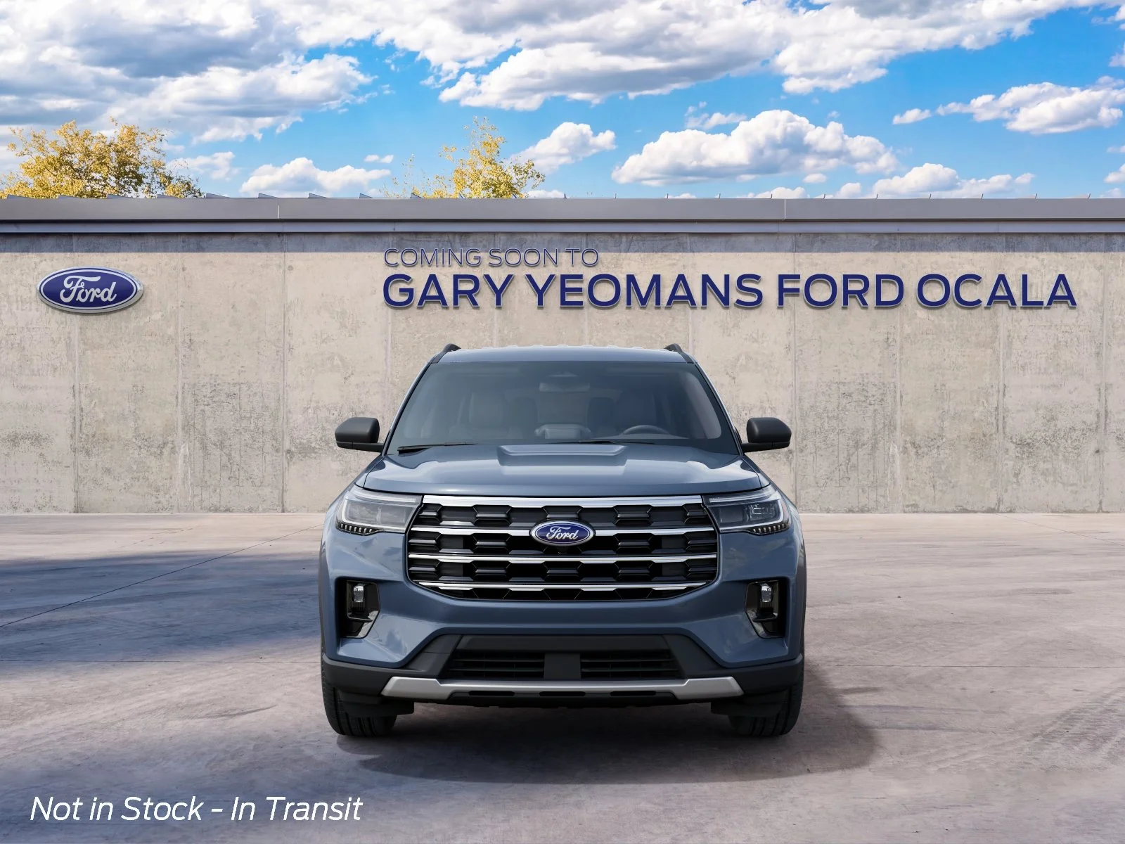New 2027 Vapor Blue Metallic Ford Active image 3
