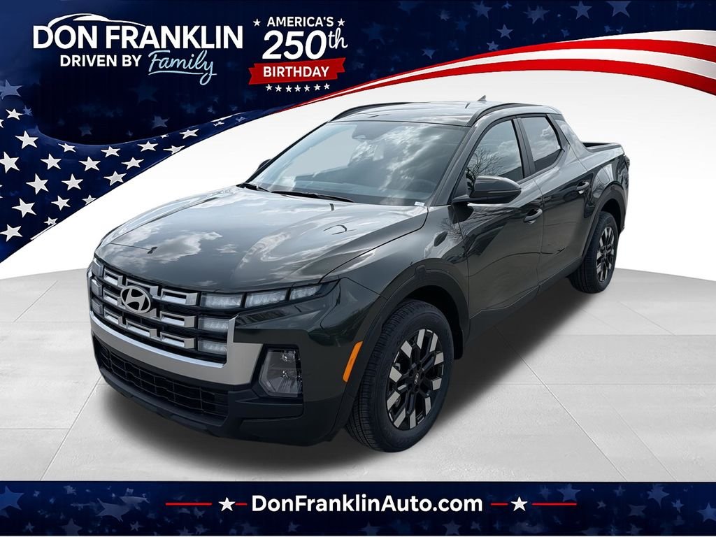New 2026 Green Hyundai SEL AWD image 1