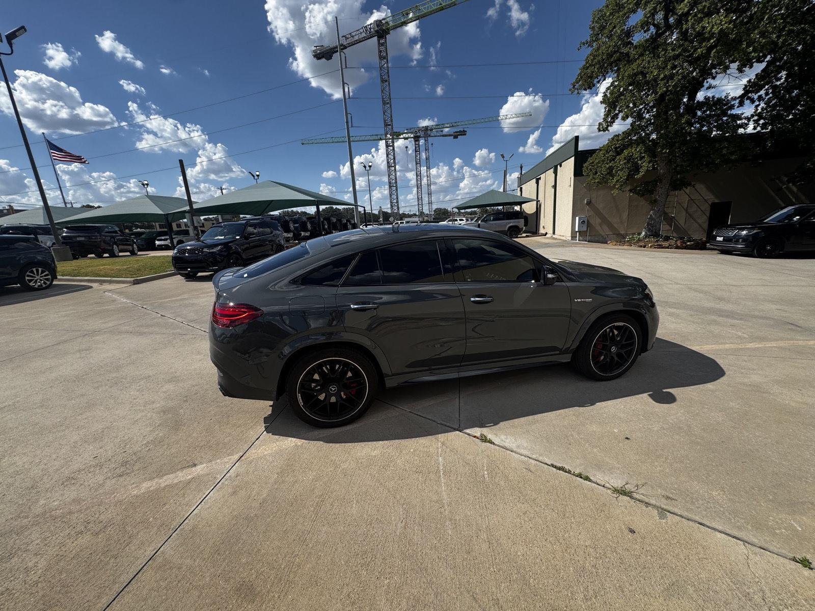 Used 2025 MANUFAKTUR Signature Silicon Grey Mercedes-Benz AMG® GLE 63 S image 8